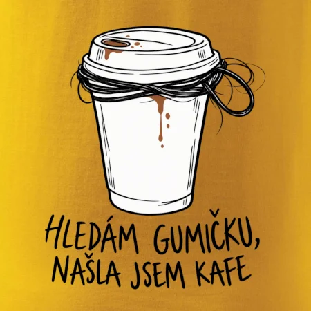 Hledám gumičku našla jsem kafe