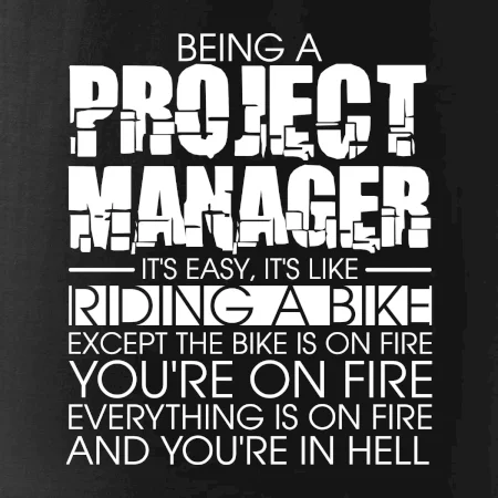 Being A Project Manager - bike