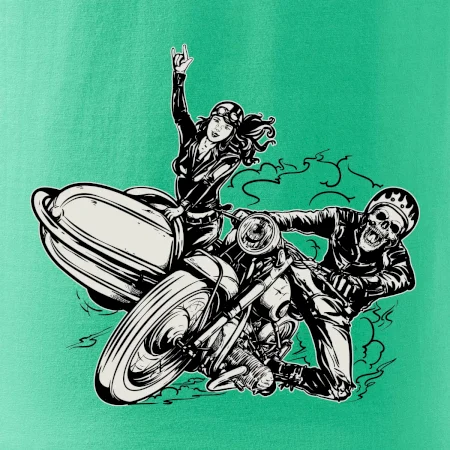Motorka se sajdkou