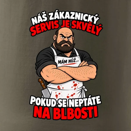 Řezník skvělý zákaznický servis