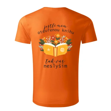 Jestli mám otevřenou knihu, tak vás neslyším