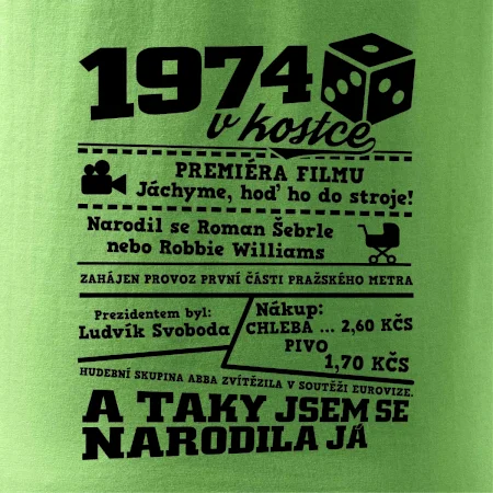 1974 v kostce