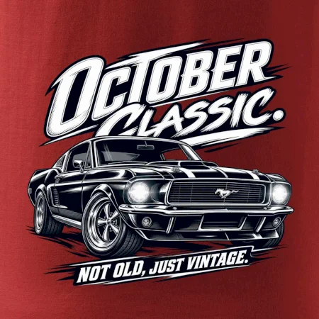 Říjnová klasika americký veterán muscle car