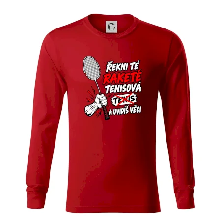Badmintonová raketa není tenisová