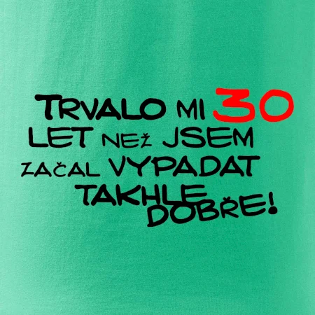 Trvalo mi 30 let než jsem začal vypadat takhle dobře