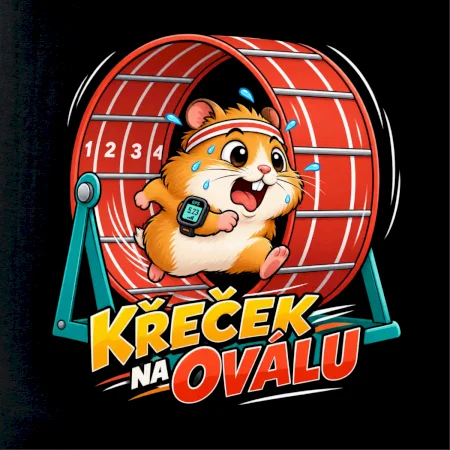 Běžecký křeček na oválu