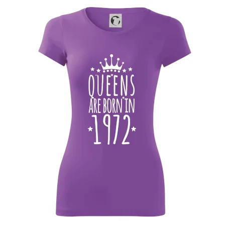 Queens are born in 1972
