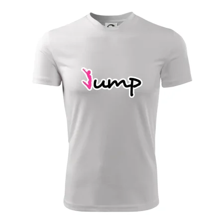 Jump - nápis a panáček