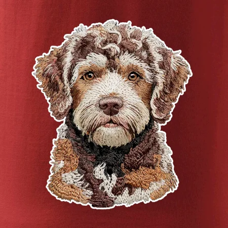 Lagotto romagnolo vyšívaná hlava
