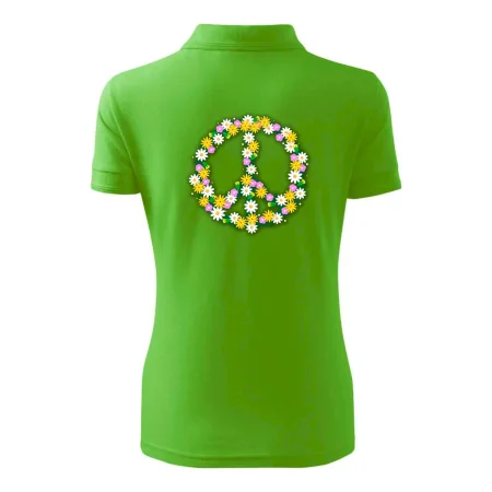 Peace symbol kopretiny
