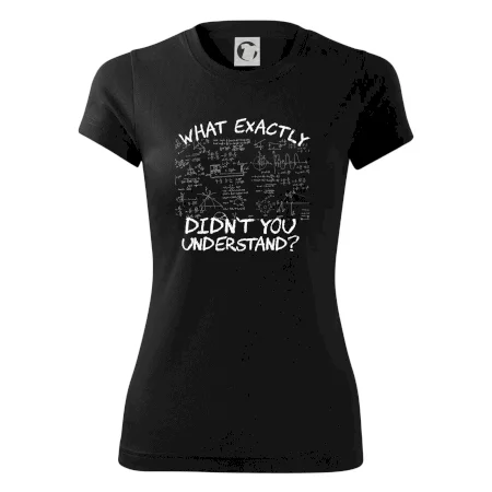 What exactly didnt you understand - physics
