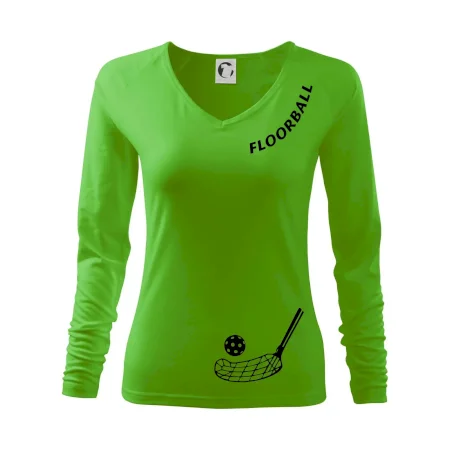 Floorball nápis šikmo