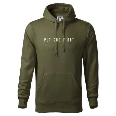 Put God first slabý nápis