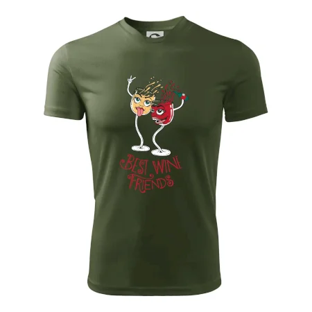 Best wine friends dancing (Pecka design)
