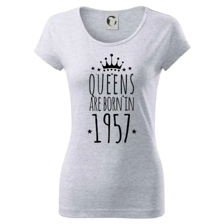 Queens are born in 1957