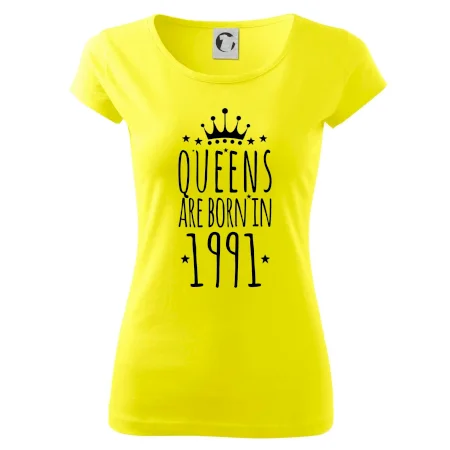 Queens are born in 1991