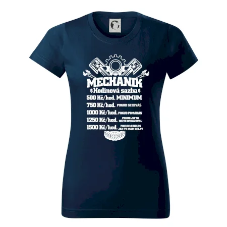 Mechanik - hodinová sazba