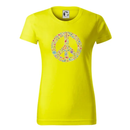 Peace symbol lístečky