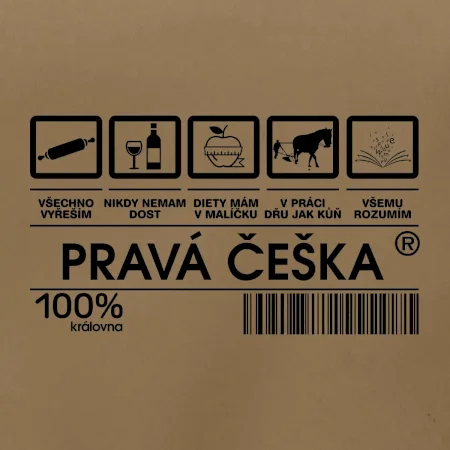 Čárový kód  - Pravá Češka