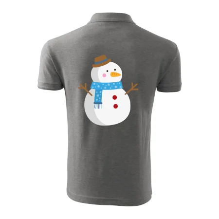 Sněhulák se šálou