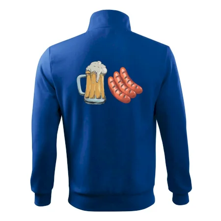 Pivo a klobása