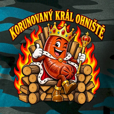 Korunovaný král ohniště