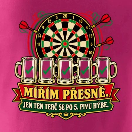 Mířím přesně, jen ten terč se hýbe