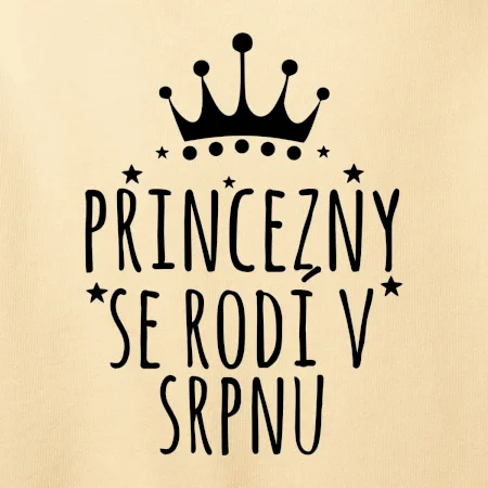 Princezny se rodí v srpnu