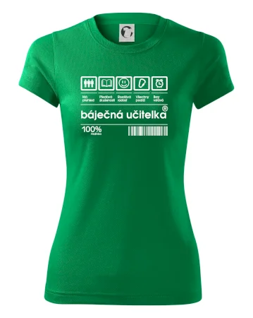 Čárový kód  - Báječná učitelka