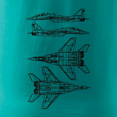 Mig 29 Fulcrum - obrys