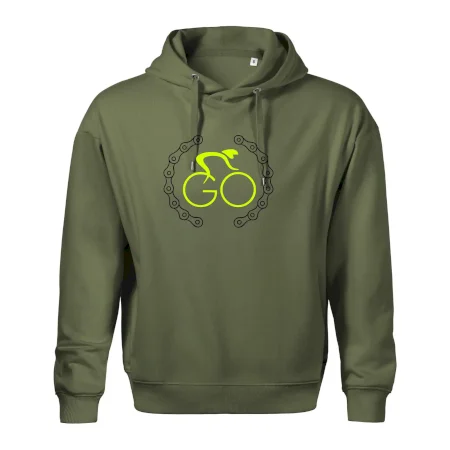 GO cyklista (fluo potisk)