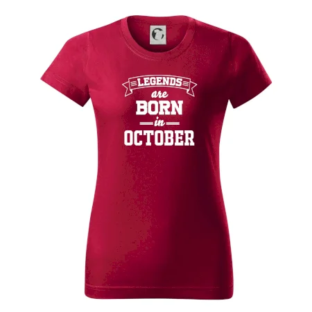 Legends are born in October