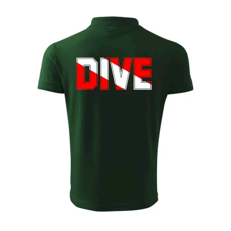 Dive nápis vlajka
