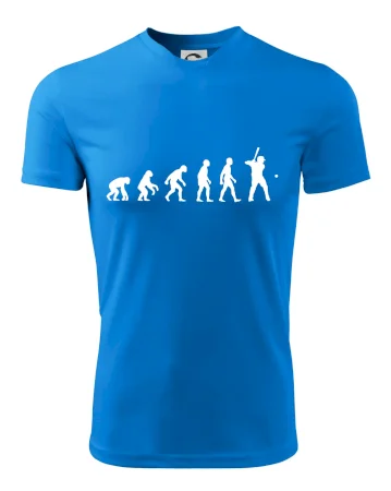Evoluce baseball pálkař nápřah + míček