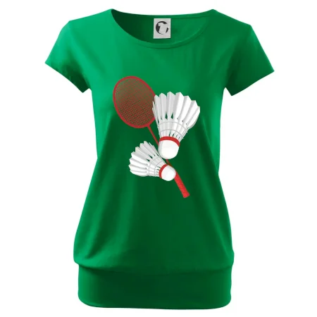 Badminton - pálka a košík