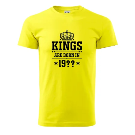 Kings are born in vlastní ročník