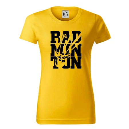 Badminton nápis