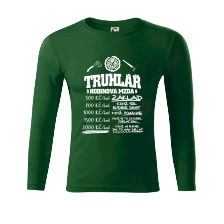 Hodinová mzda truhlář