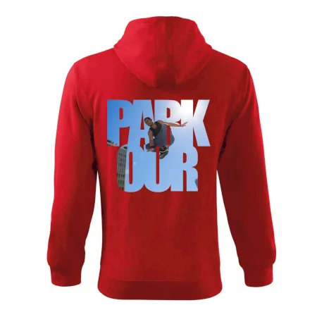 Parkour nápis nebe