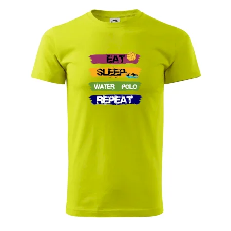 Eat sleep watter polo barevné