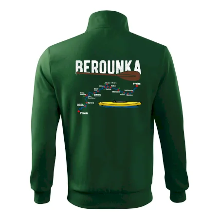Mapa řeky Berounky