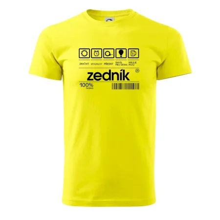 Čárový kód zedník