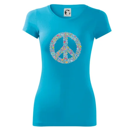 Peace symbol lístečky