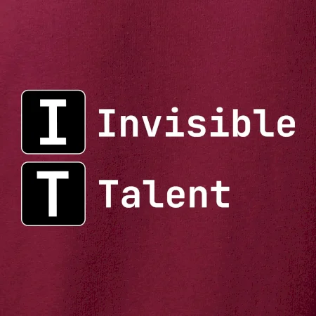 IT Nápis Invisible Talent