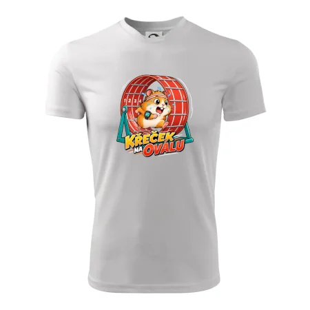 Běžecký křeček na oválu