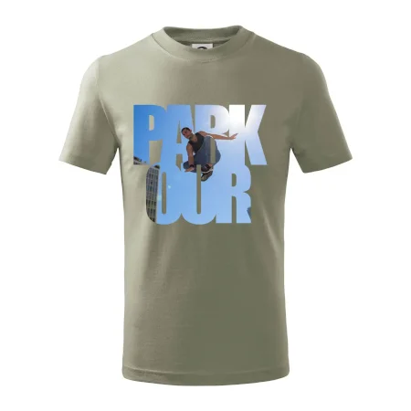 Parkour nápis nebe