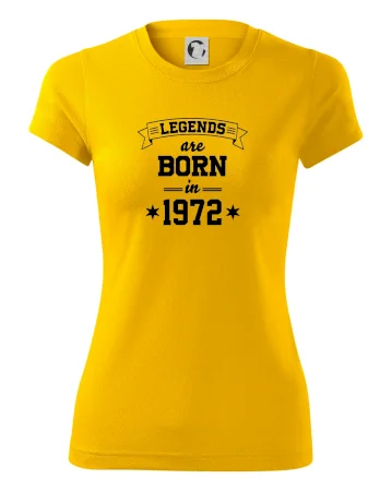 Legends are born in 1972