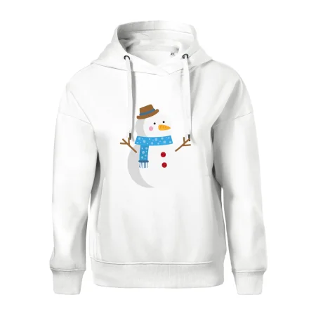 Sněhulák se šálou