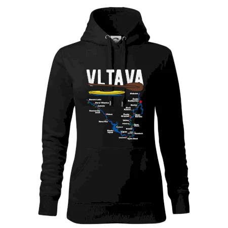 Mapa řeky Vltavy