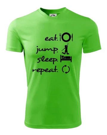 Eat jump sleep repeat